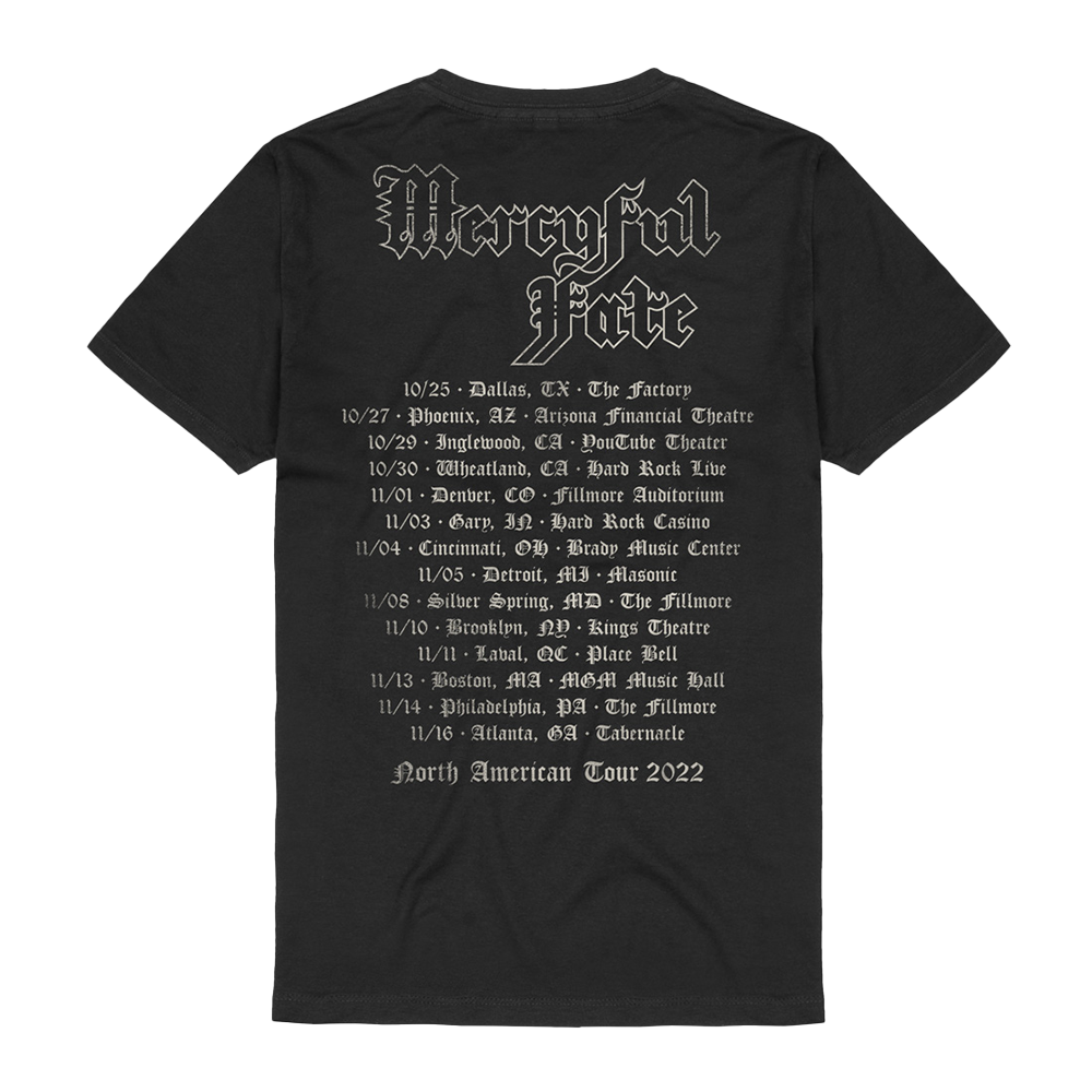 US Tour '22 Nuns T-Shirt Back