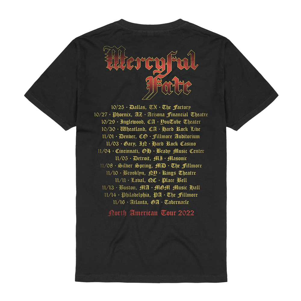 US Tour '22 Oath T-Shirt - Mercyful Fate Official Store